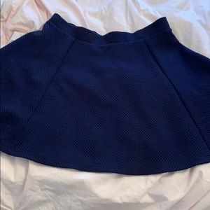 navy blue skirt